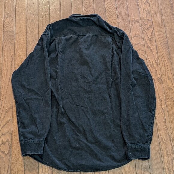Levi's Silvertab Black Corduroy Button Up Shirt - Size M - Picture 4 of 4